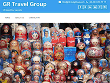 Tablet Screenshot of grtravelgroup.com